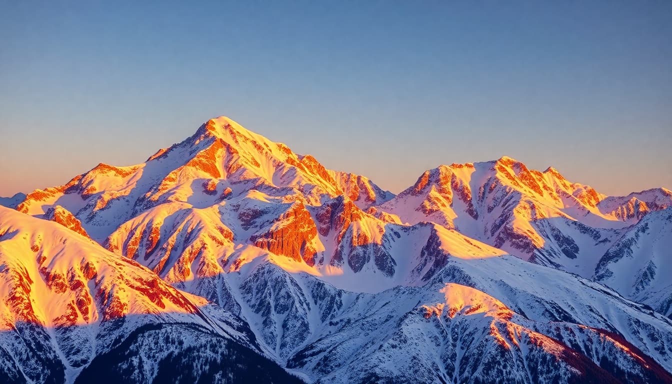 AI 生成山景